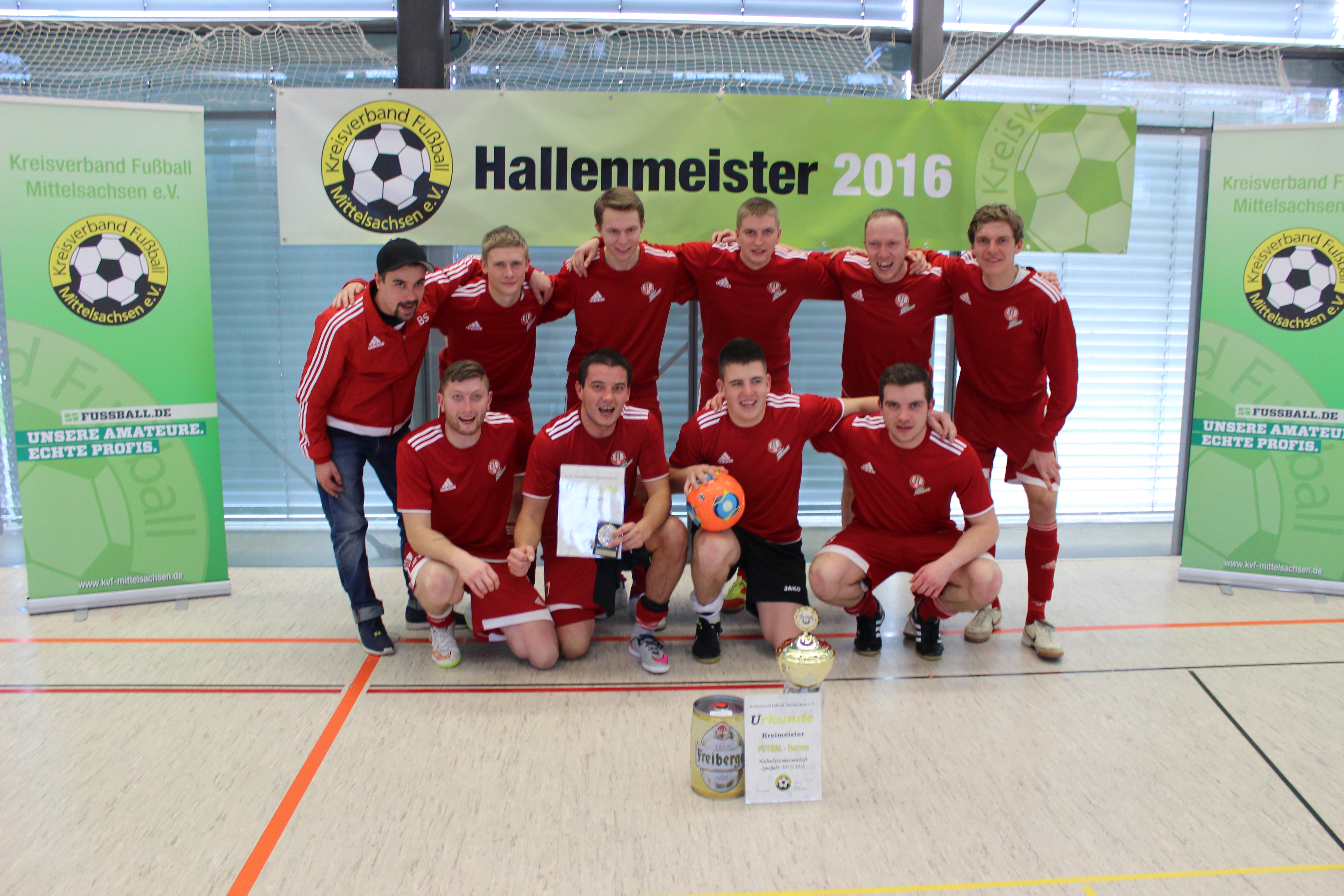 Futsal-Meister SV Einheit Bräunsdorf